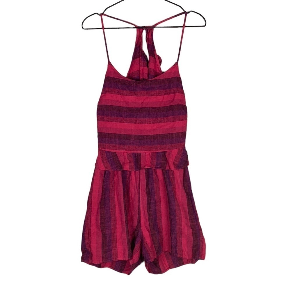 Amadi striped romper